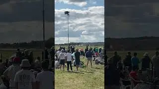 Saab Grippen Jet Fighter Taking Off