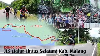 Cara Refreshingku | gowes bareng JLS Jalur Lintas Selatan Kab. Malang - Sendang biru - Balekambang