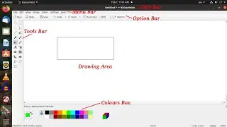 How to open kolour paint 🎨। Linux । paint । Suresh sir