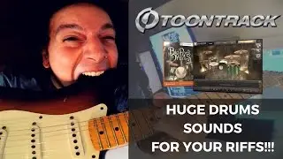 MASSIVE Drum Sounds For Your Riffs!!! - ToonTrack Big Rock Drums EZX Library