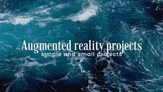 ARprojects||Small AR projects||made by unity