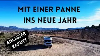 Unerwarteter Jahreswechsel | Anlasser beim MB Sprinter 412 D selber tauschen #vanlifetravelvlog