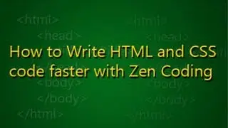 How To Use Zen-Coding in notepad++