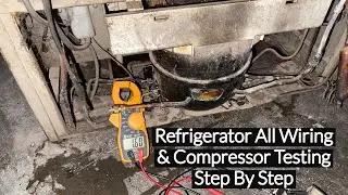 Refrigerator All Connections & Compressor Testing With Multi Meter | Fully4World