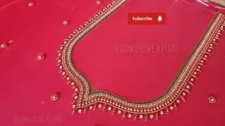 Aari work simple New design,low budget best design 💕💕