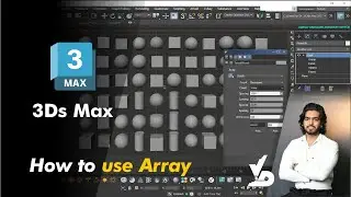 Autodesk 3Ds Max | How to use Array | Class 9