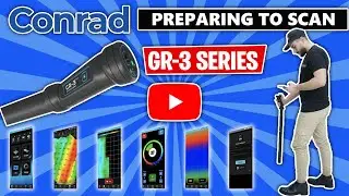 Conrad GR-3 Series Deep Seeking Ground Scanning Detectors: Preparing to Scan