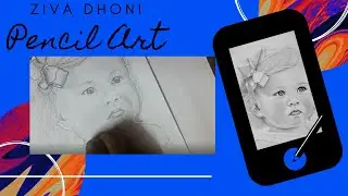 Ziva Dhoni - Pencil Art