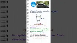 Tómate un minuto para pensar. Leyes de Newton. #física
