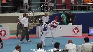 51kg Final (2nd Camera) - Hatice P. Yiğitalp vs M. Ateş (2019 Turkish Cadet Taekwondo Champion)