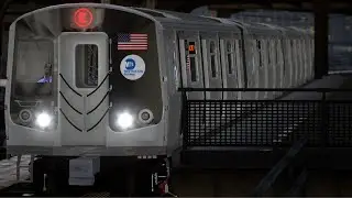 1 TRAIN PULLING INTO TIME SQUARE (NYCRP)