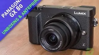 Panasonic GX80 - Unboxing e Anteprima - ITA