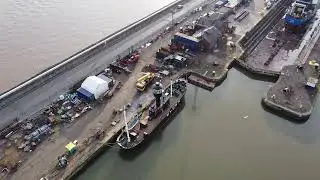 William Wright Dock with some historic ships!