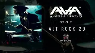 Alternative Rock Drum Track | Angels & Airwaves Style | 122 BPM