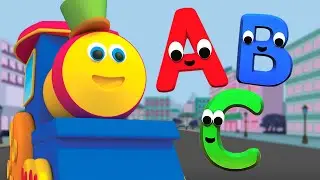 Learn Alphabets A-Z & More Fun Ride Along with Bob The Train