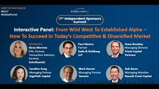 From Wild West to Established Alpha: Succeeding in Today's Competitive & Diversified Market