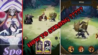 [AFK ARENA X OVERLORD] AINZ GOAL ONE AND ALBEDO VS Wrizz