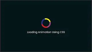 How to Create Website Preloader Using HTML & CSS