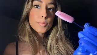 ASMR Doing Your Eyebrows (personal attention)