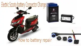 okinawa press Pro battery repair charging connector | E Scooter Chogori Type Battery Connector |