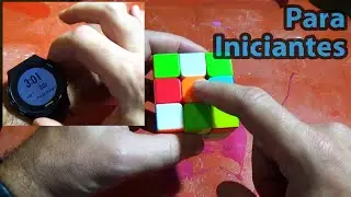 como resolver o 🧊 CUBO DE RUBIK em 3 minutos 🕒, para iniciantes