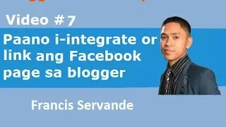 How to integrate or add facebook page in blogger