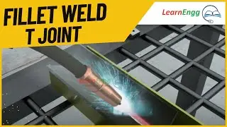 Fillet Weld - T Joint on Mild steel plate | Animated Explanation 
