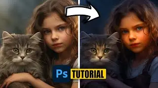 How to dramatic lighting like a pro in photoshop #easy #creative #photography #tutorial