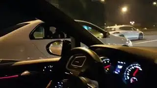 scirocco 2.0 t vs vento 2.0t vs golf gti mk6, accidente!