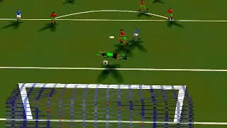 4-4-2 Soccer PC MS-DOS Gameplay