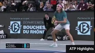 Stefanos Tsitsipas GRE v Mikhail Kukushkin KAZ   ATP Marseille 2019 Final
