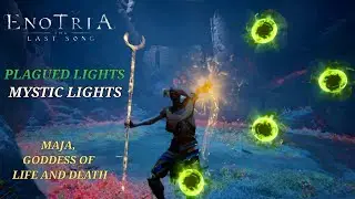 Enotria: The Last Song - Plagued Lights & Mystic Lights on Maja (Gluttonous Fork/Piercing Wit Mask)