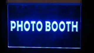 Photo Booth LED Sign