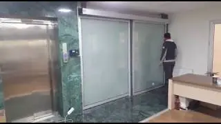Fotoselli Otomatik Cam Kapı