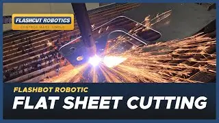FlashBot Flat Sheet Cutting - FlashCut Robotics Plasma Cutting