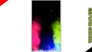 Template Video Background Full Screen | Light Effect | Kinemaster Template Black Screen