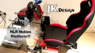 Simracing rig for NLR Motion platform by JK Design