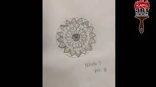 My students MANDALA ART works @kapilartroom ❤️ SJPS