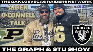 #Raiders | The Graph & Stu Show 🏴‍☠️ | Aiden O’Connell Talk |