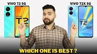 Vivo T2 5G vs Vivo T2x 5G - Full Comparison | Should I invest for Vivo T2 5G ??🤔