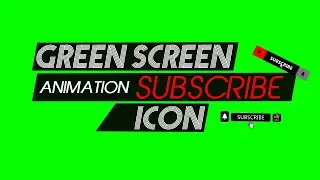 GreenScreen Subscribe Animation Icon
