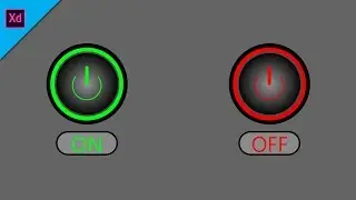 Create ON/OFF Button Switch in Adobe XD | ON And OFF | Button Switch | Adobe XD  | Short Tutorials