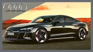 All-New Audi RS e-tron GT, the full-electric gran turismo four-door coupé
