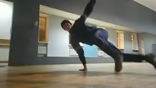 Practicing my power move