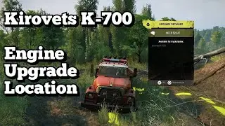 Kirovets K-700 Engine Upgrade Location In Crossroads | SnowRunner Season 8