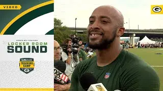 AJ Dillon on competitive practice vs. Bengals