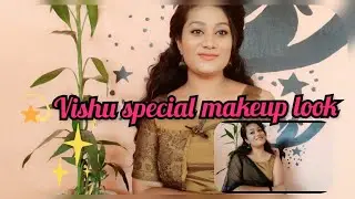 Vishu special makeup look | #simplemakeuplook #simple