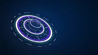 Amazing Circular HUD Animation in After Effects | Motion Graphics 