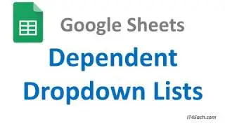 Dependent Dropdown Lists in Google Sheets