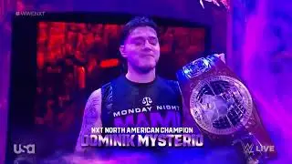 Dominik Mysterio Entrance - NXT: Sep 19, 2023 4K